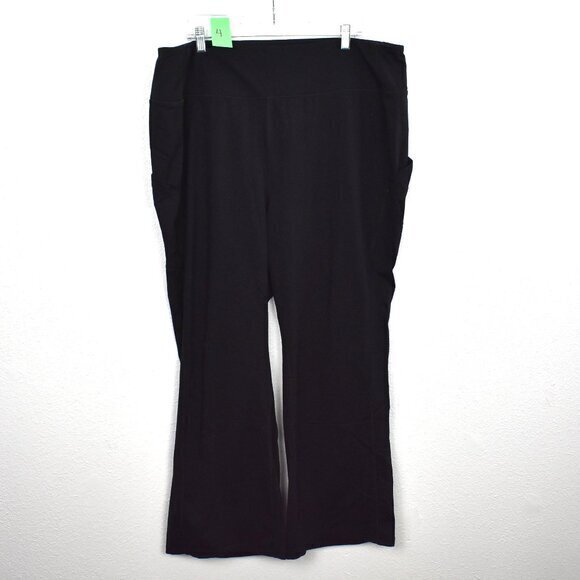 Torrid Active-wear Performance Core Boot Cut Pant Size 4 Gently Used Color Black - Picture 2 of 5